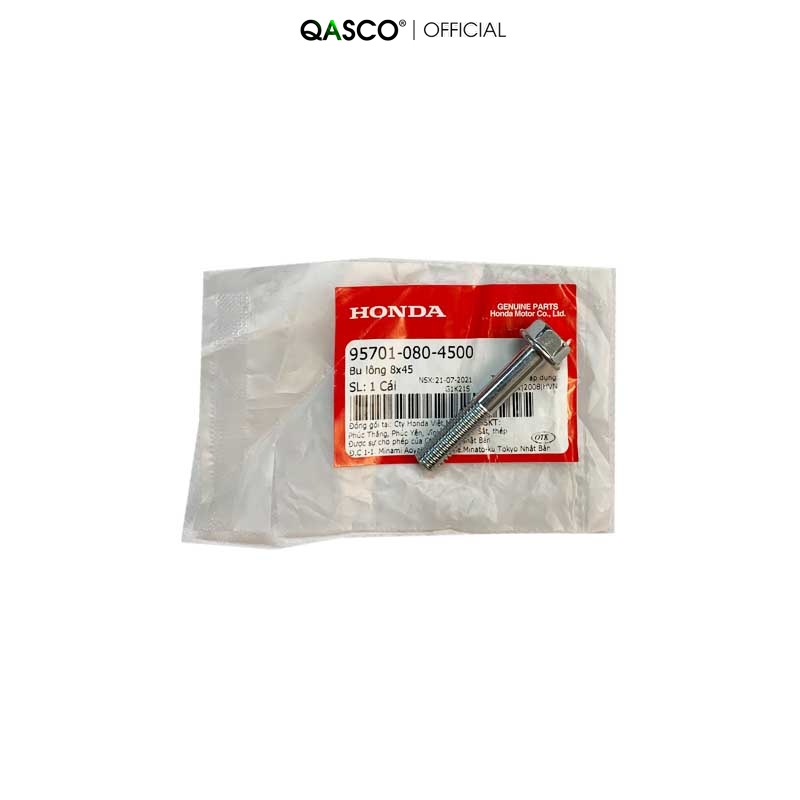 Bu lông HONDA 8x45 dùng chung nhiều xe  QA(957010804500) _( 1436)