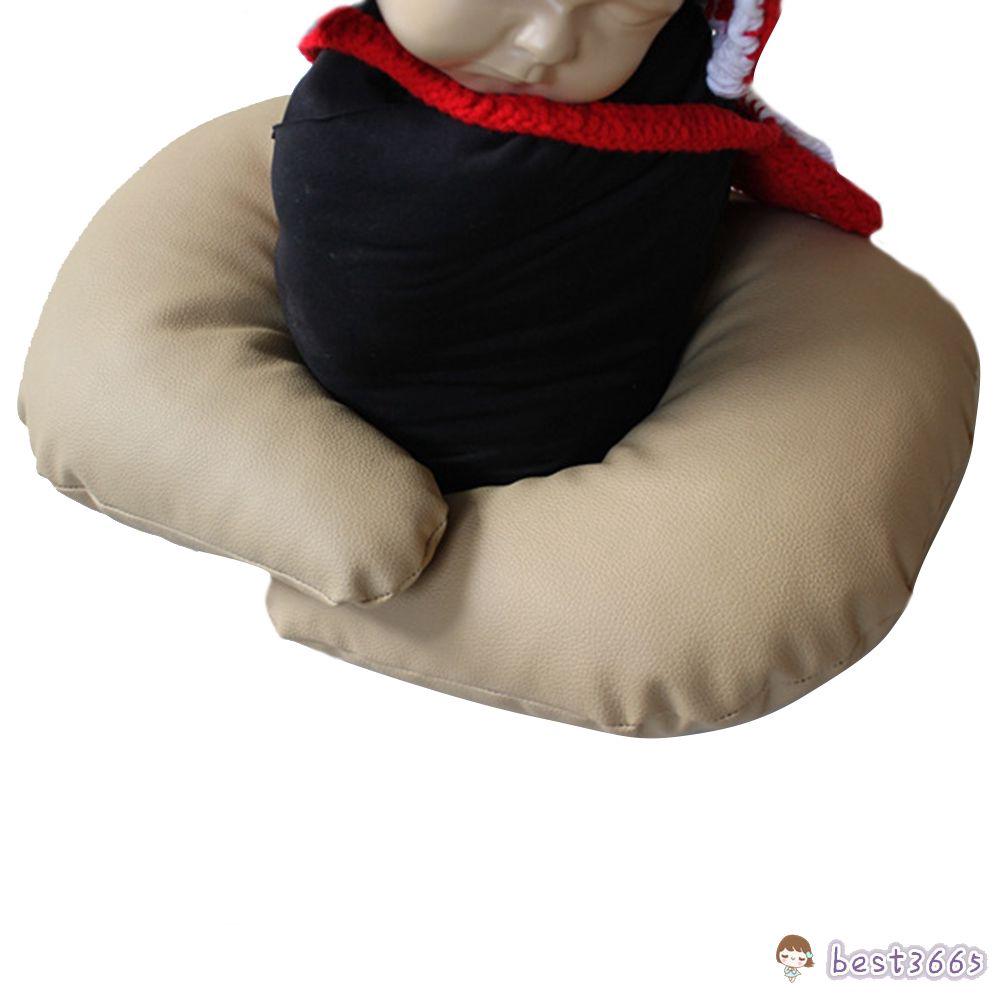 Set Gồm Gối Chữ U Bằng Da Pu Dùng Để Làm Đạo Cụ Chụp Hình Cho Các Bé