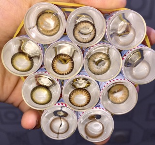 Lens mắt Nâu mẫu mới