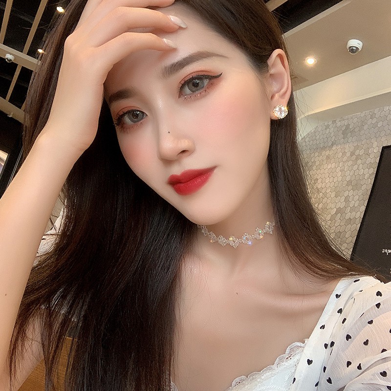 Vòng cổ Chocker phong thái nữ thần gợi cảm Flash pha lê [ FASHION TRENDS - PHỤ KIỆN LACELIPS ]_M1426