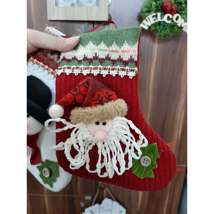 Tất đỏ ước nguyện trang trí Noel, Cây thông, Chrismas
