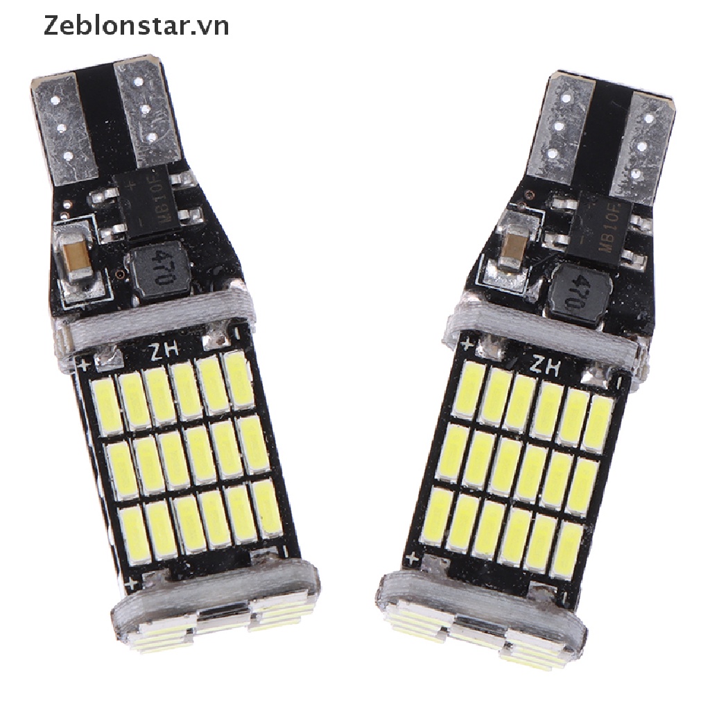 2 Đèn LED W16 T16 T15 921 W16W Chuyên Dụng Cho Xe Hơi
