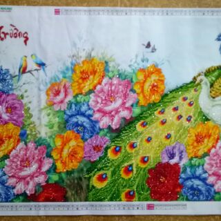 Combo 3 bức tranh đính đá thành phẩm