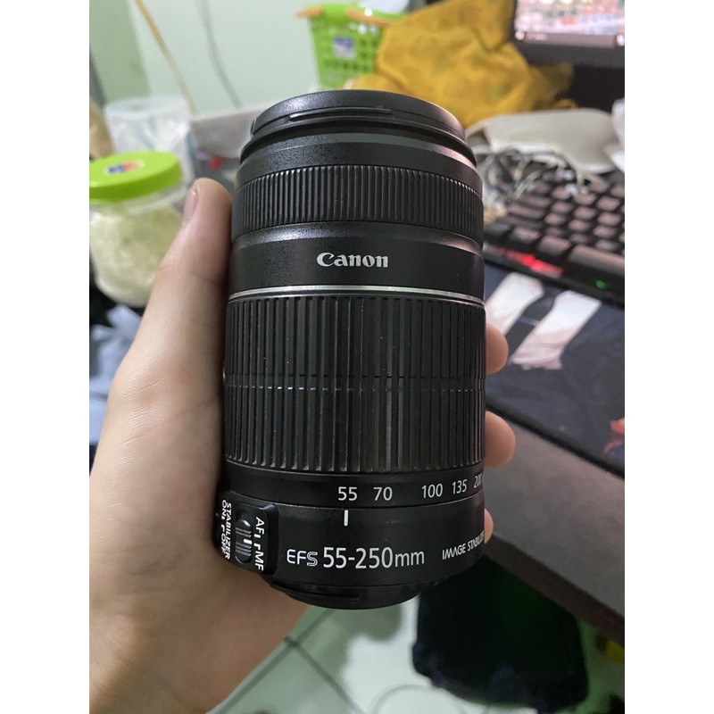 Lens Canon EF-s 55-250mm f/4 - 5.6 IS ( Cũ ) | Lens chuyên dụng zoom xa chất lượng cao