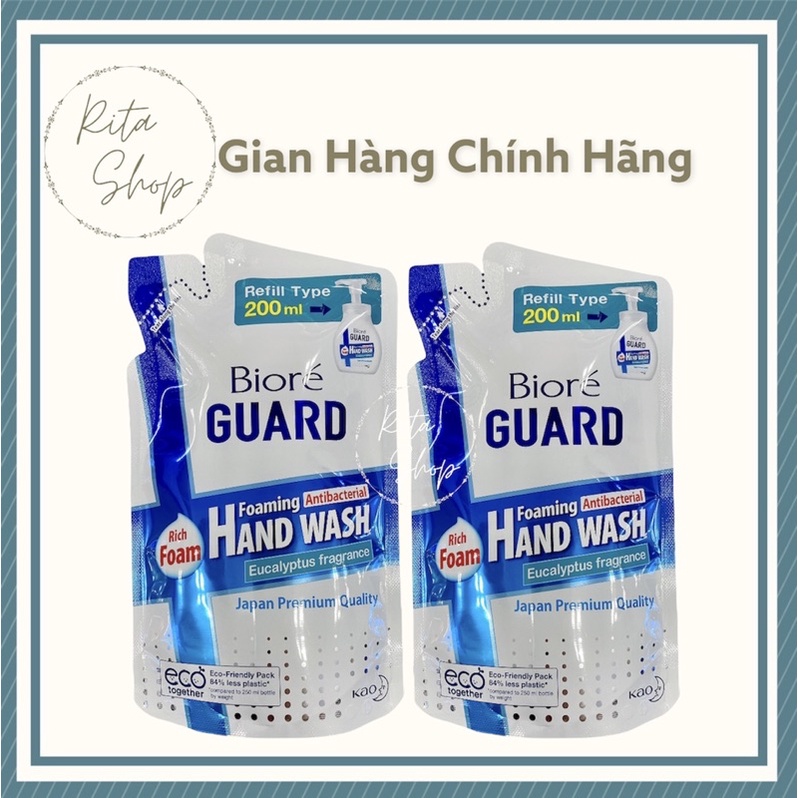 Nước rửa tay tạo bọt Biore Guard Foaming Hand 250ml | BigBuy360 - bigbuy360.vn