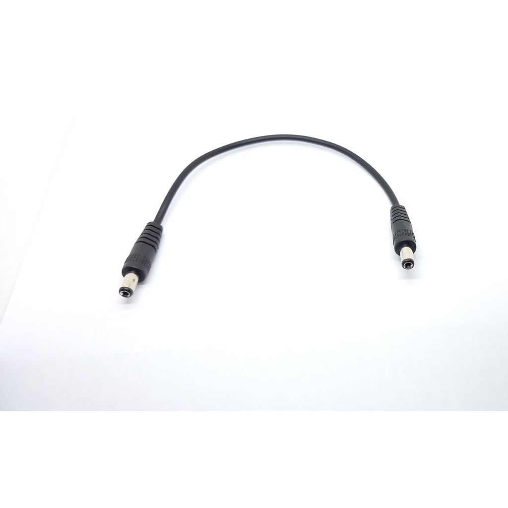 Dây DC hai đầu đực 5521/ Dây nối dài DC jack 5521 hai đầu đực