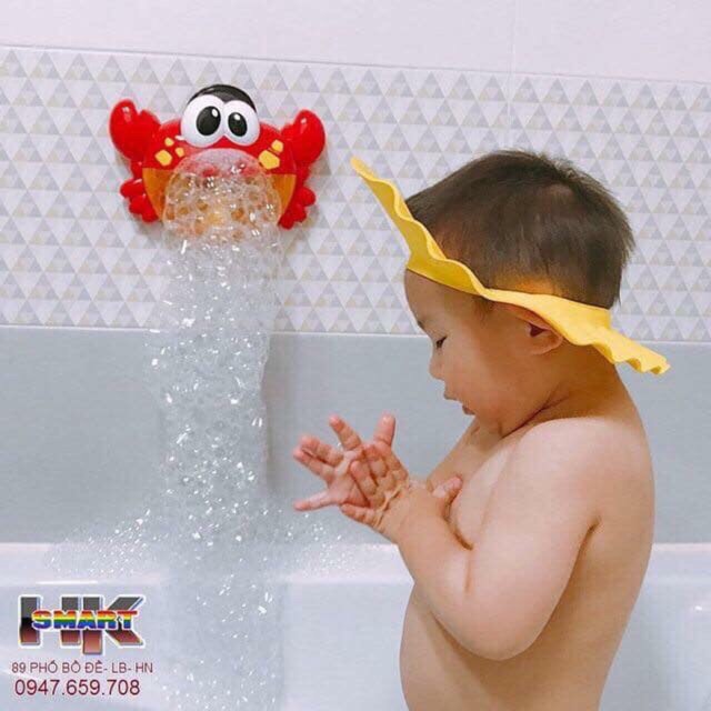 ĐỒ CHƠI NHÀ TẮM CHO BÉ _ CUA TẠO BONG BÓNG