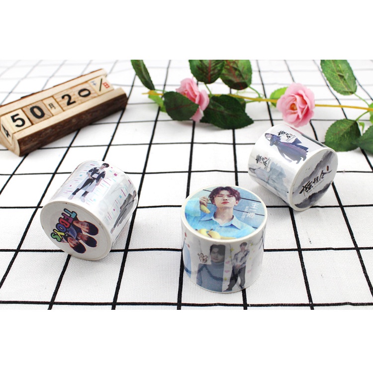 Băng dính washi tape Bác Quân Nhất Tiêu Tiêu Chiến Vương Nhất Bác
