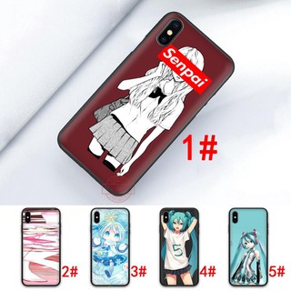 Ốp điện thoại in hình Hatsune Miku đẹp mắt cho iPhone 5 5S SE 6 6S 6S+ 6+ 7 7+ 8 8+ X XS XSmax XR