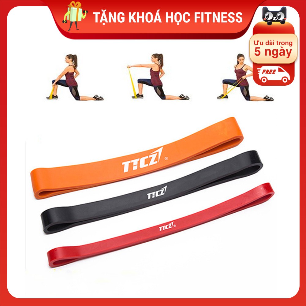 Dây Kháng Lực Tập Mông Chân Đùi Superband Hỗ Trợ Tập GYM Tại Nhà