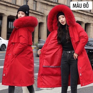 [Hàng oder 10-15 ngày về] Áo khoác dáng dài (có săn màu xanh sz M, đỏ sz M)
