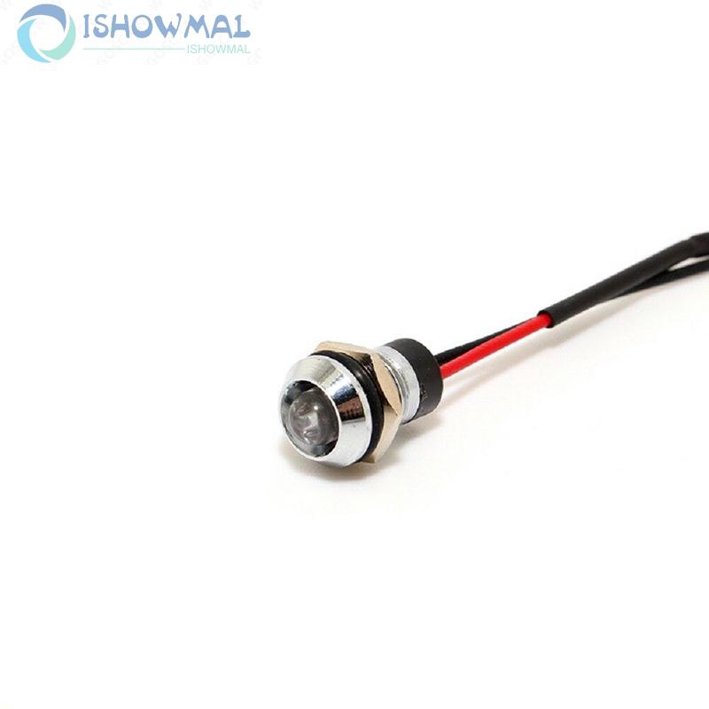 Set 5 bóng đèn báo 12V có dây với nhiều màu sắc và có giá đỡ kim loại | BigBuy360 - bigbuy360.vn