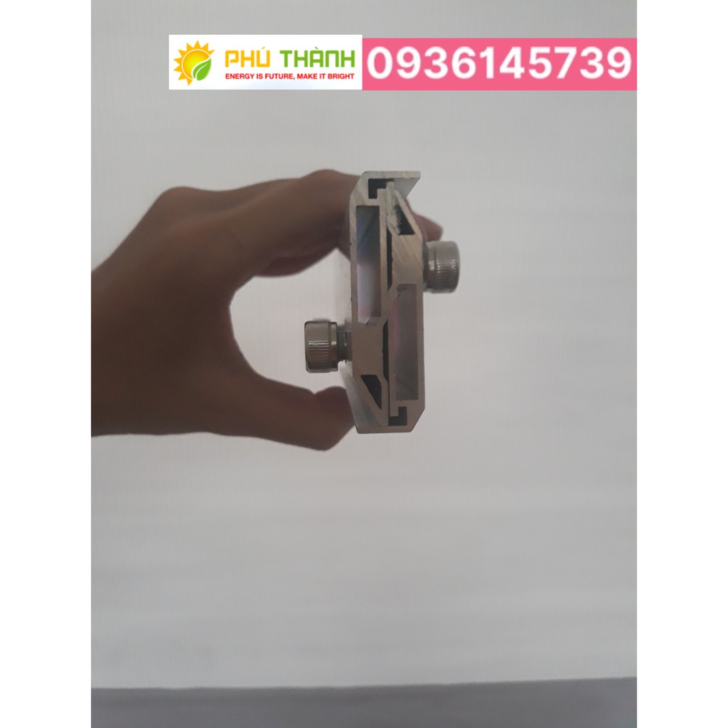 Thanh nối rail bản nhôm chuyên dụng lắp pin năng lượng mặt trời