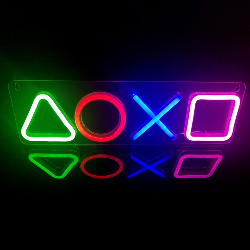 Đèn LED Neon Hình Game Thủ Công Dùng Để Trang Trí Phòng Khách / Phòng Ngủ