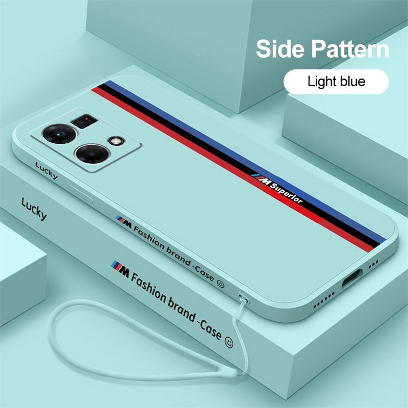 Ốp Điện Thoại Silicone Màu Trơn Cho OPPO Reno 7 8 4G 5G 7Z A91 A92S A93 A93S A95 A94 4G 5G