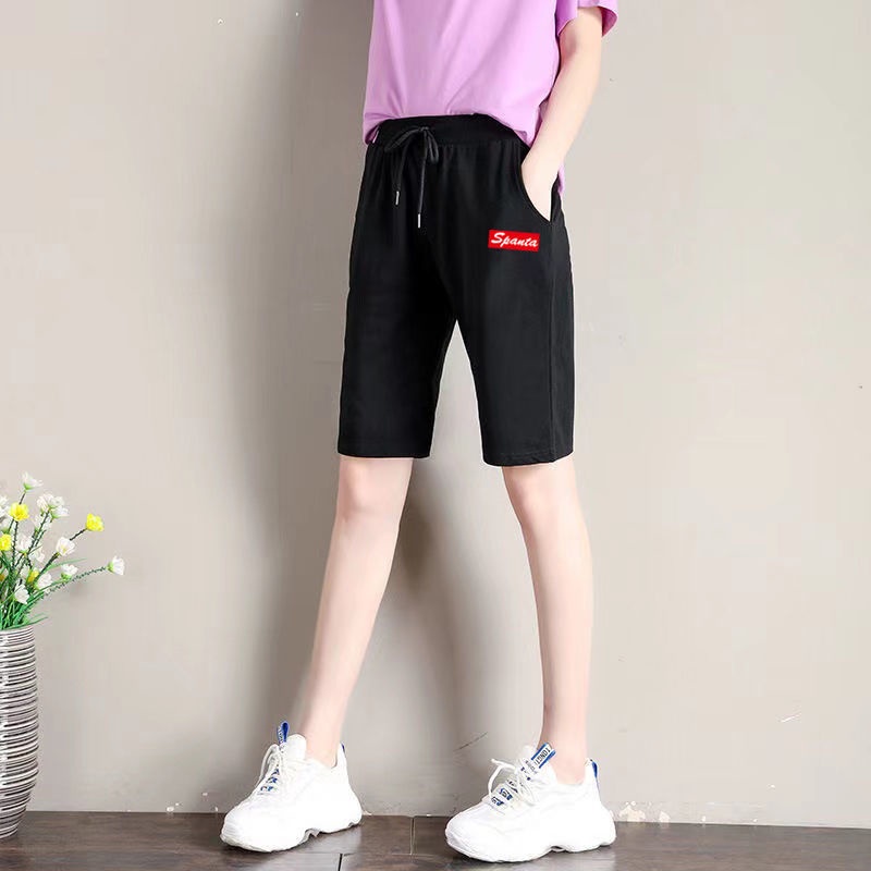 Quần Short Thể Thao Mỏng Dáng Rộng Cỡ Lớn 22-100KG C8515 Thời Trang Mùa Hè Cho Nữ