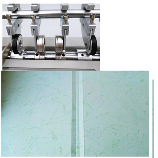 Máy cấn rãnh gấp thiệp cưỡi, cấn rãnh 2 đường để vô keo đóng sách