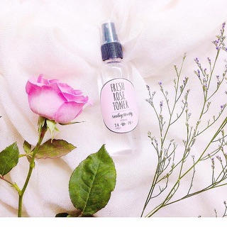 Toner hoa hồng handmade
