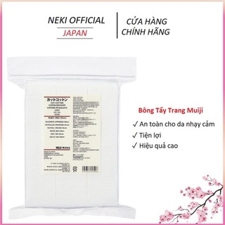 Bông Tẩy Trang MUJI Hữu Cơ Nhật Bản | Tẩy Trang MUJI Organic Nhật Bản