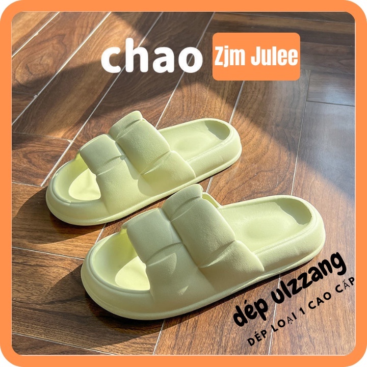Dép bánh mì CHAO dễ thương bản 2022 - cực nhẹ êm chân - dép quai ngang nữ sang chảnh