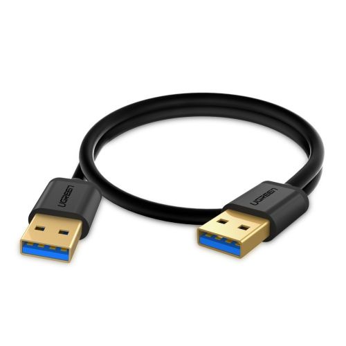 Cáp USB 3.0 hai đầu đực Ugreen 10369 10370 10371 (Dài 0,5m 1m 2m) - Hàng Chính Hãng