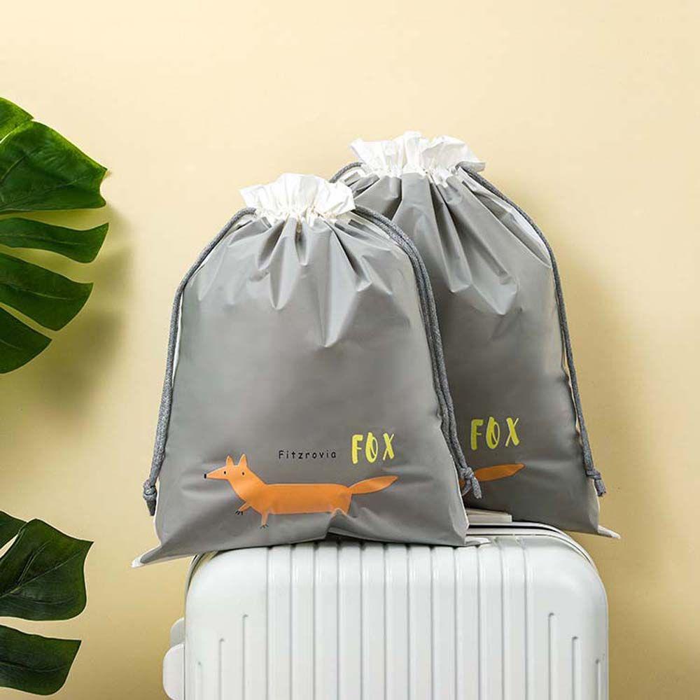 Túi Dây Rút Đựng Mỹ Phẩm Chống Thấm Nước Họa Tiết Dễ Thương