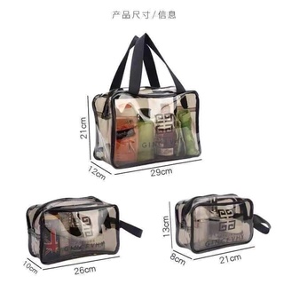 Sét 3 túi đựng mỹ phẩm đi du lịch
