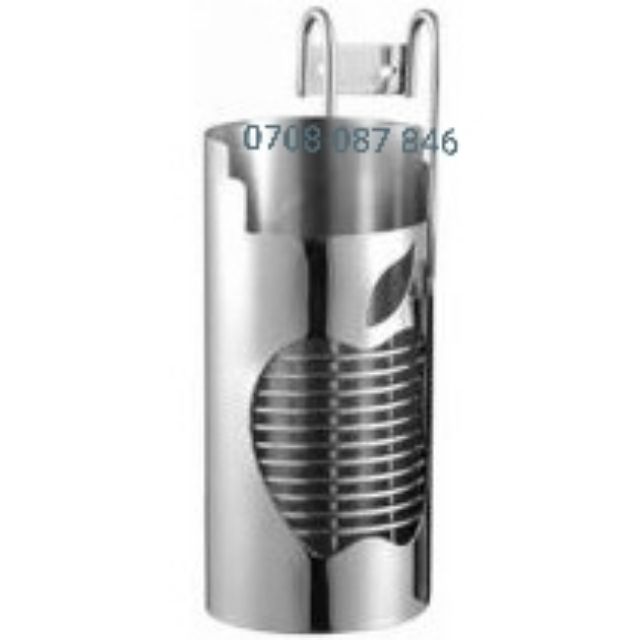 Ống đựng đũa muỗng INOX 304 (đơn, đôi) ) - Ống đũa táo inox, 1 ngăn,2 ngăn