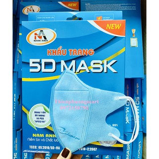 Khẩu trang 3d mask famapro nam anh hộp 10 cái - ảnh sản phẩm 5