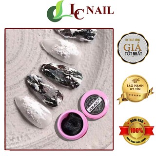 Gel xi măng , Gel nổi họa tiết trắng , đen