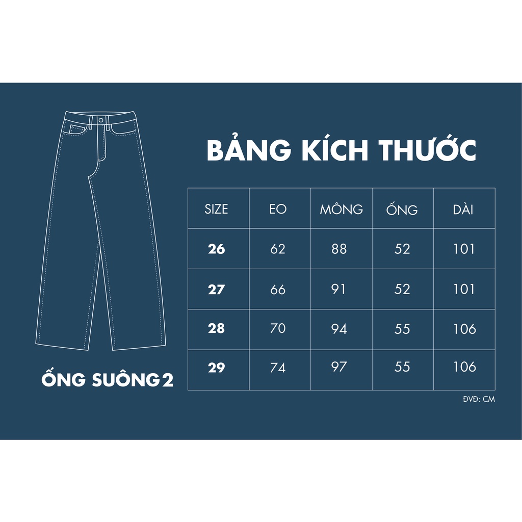 Quần jeans nữ ống rộng lệch lưng CHICMONKI lưng cao phom đẹp CMJ1196 | BigBuy360 - bigbuy360.vn