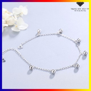 Lắc Chân Nữ Chuông Bạc Xi Bảo Tín