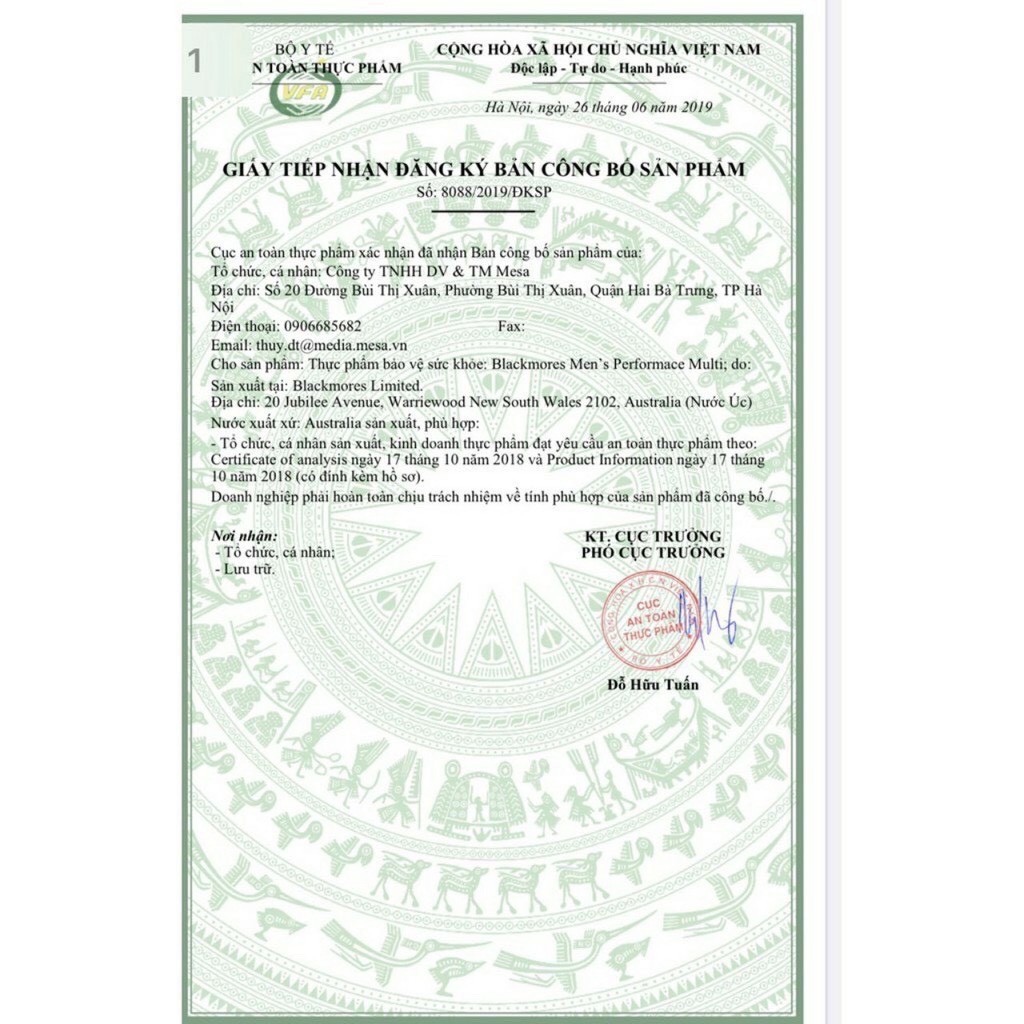 VIÊN UỐNG BỔ SUNG VITAMIN TỔNG HỢP BLACKMORES MULTIVITAMIN FOR MEN, WOMEN ÚC 50 VIÊN | Thế Giới Skin Care