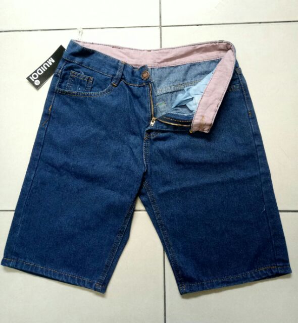 Quần shorts jeans nam, Quần sóc bò nam