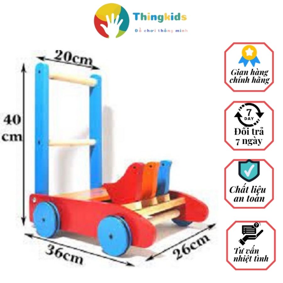 Xe gà tập đi hình con gà cho bé- THINGKIDS