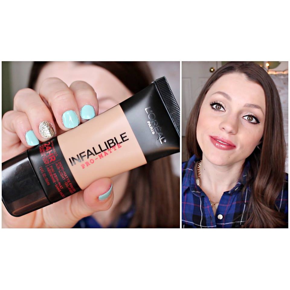 Kem nền LOREAL INFALLIBLE PRO-MATTE 24HR FOUNDATION | BigBuy360 - bigbuy360.vn