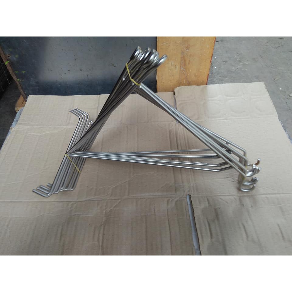 Móc 35 cm Treo Lồng Chim Gắn Sát Tường Bằng Inox Cứng Cáp Dùng Được Cho Cả Lồng Tròn Và Vuông