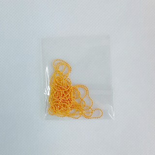 Dây Bi 1m vàng và bạc trang trí móng