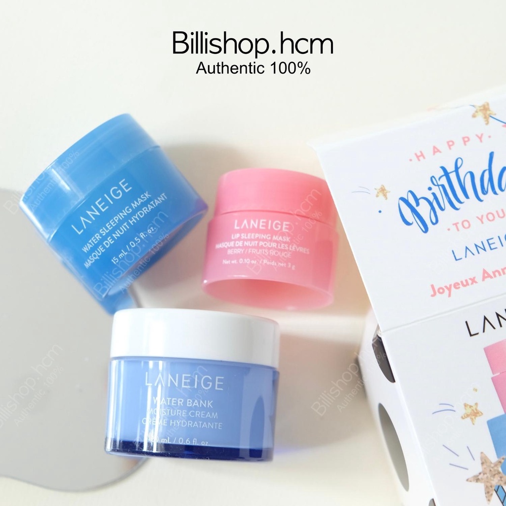 HSD 01/2024 - Minisize 15ML - Mặt nạ ngủ dưỡng ẩm cho da Laneige Water Sleeping Mask