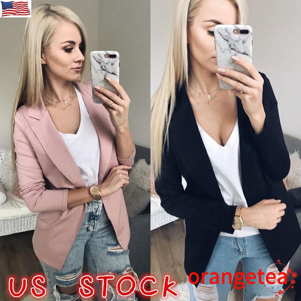 Áo khoác Blazer tay dài thiết kế tôn dáng cho nữ