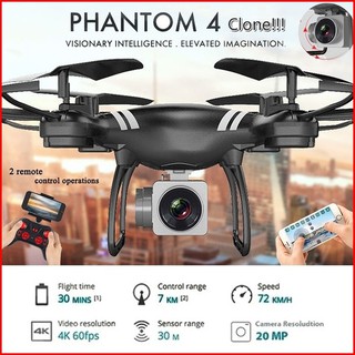Bộ Flycam Điều khiển từ xa với camera gấp gọn 4 trục