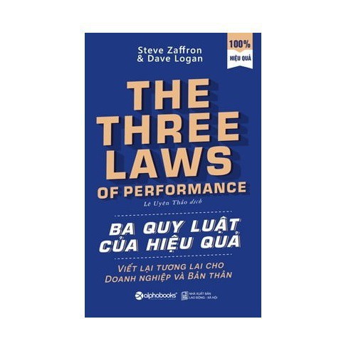 Sách - Ba Quy Luật Của Hiệu Quả