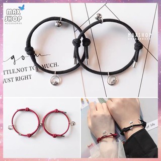 Vòng tay đôi NAM CHÂM hút nhau nhiều màu cực hot