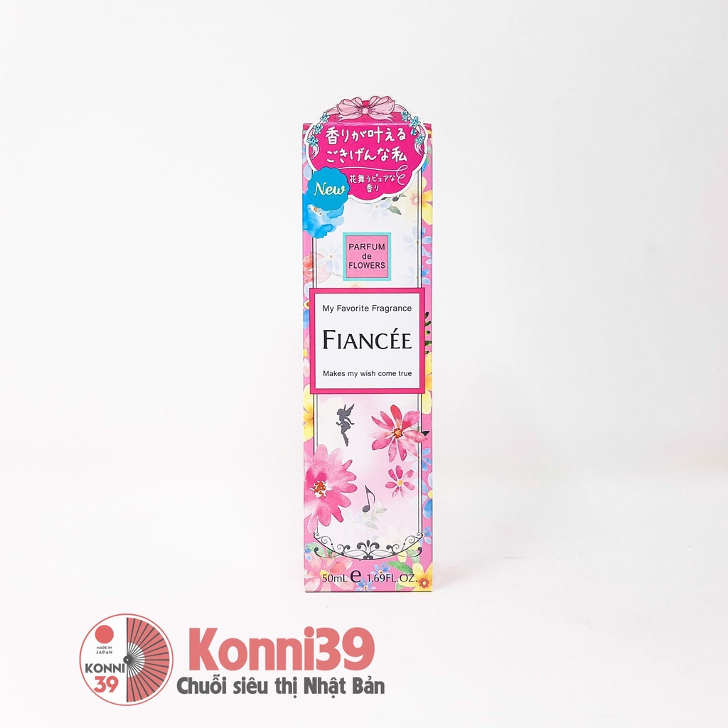 Nước Hoa Xịt Toàn Thân Fiancee Parfurm 50ml Nội Địa Nhật