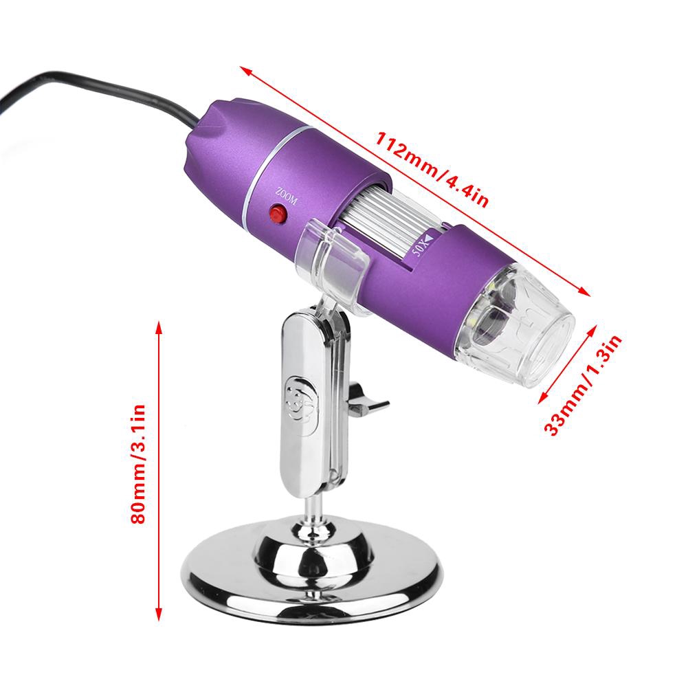 【superparis】Digital Microscope Endoscope Beauty Skin Tester Hair Follicle Scalp Detector 50X-500X