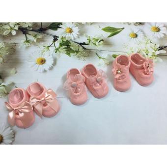 1 bộ 3 đôi tất hài công chúa cho bé cực đẹp cho bé gái xinh xắn[Cam kết rẻ nhất Việt Nam)