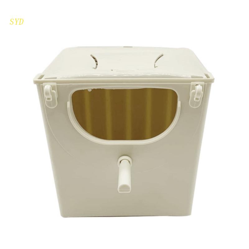 Tổ Chim Bằng Nhựa Hai Chiều Treo Lồng Chim