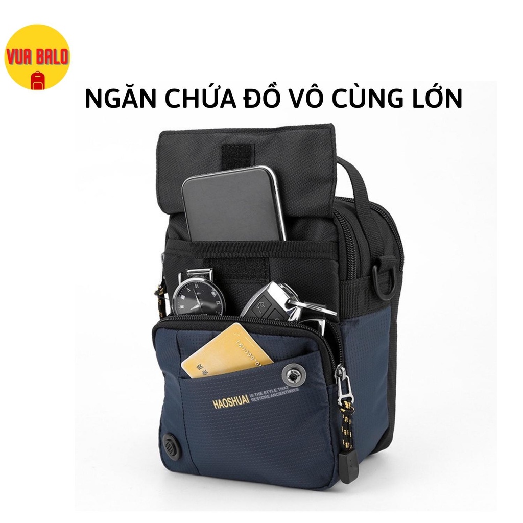Túi đeo chéo nam Cao Cấp chống nước Hàn Quốc, Túi nam đeo chéo đi học Hàng Loại 1