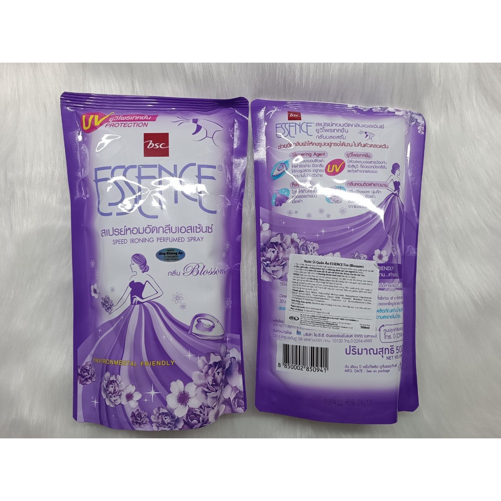 Combo 2 túi xịt ủi Essence 500ml nhập khẩu Thái Lan