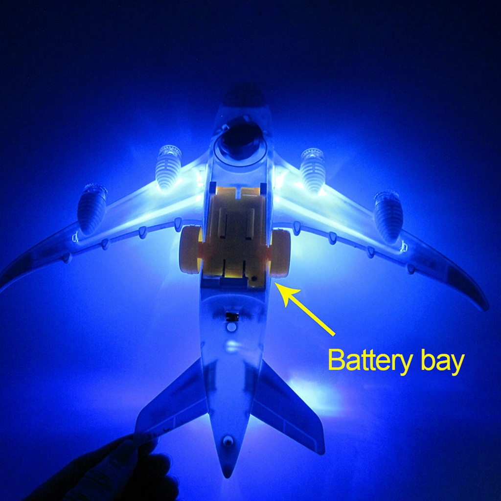 Đồ chơi mô hình máy bay điều khiển từ xa có đèn LED thú vị cho bé